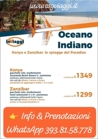 Kenya & Zanzibar Proposte di Viaggi