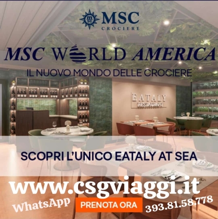 MSC WORLD AMERICA Crociere